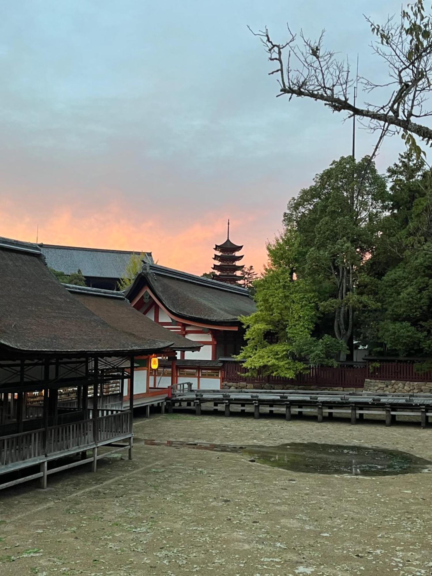 宮島 町家宿 進龍庵 Хацукаїті Екстер'єр фото